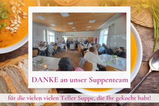 Das Suppenteam im Hintergrund