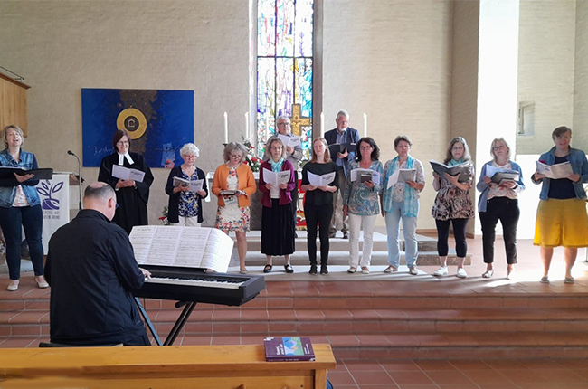 Kirchenchor zum Gospelgottesdienst